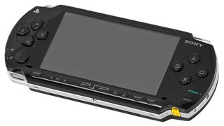 Product shot of Sony's original PSP